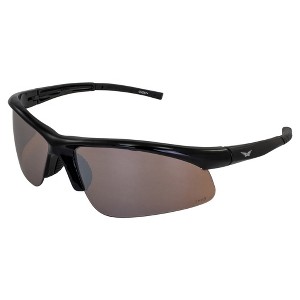 Global Vision Eyewear Ambassador Safety Motorcycle Glasses with Brown Mirror Lenses - 1 of 4