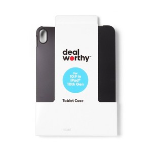 Apple iPad (10th/11th Gen) Case - dealworthy™ Black - 1 of 3