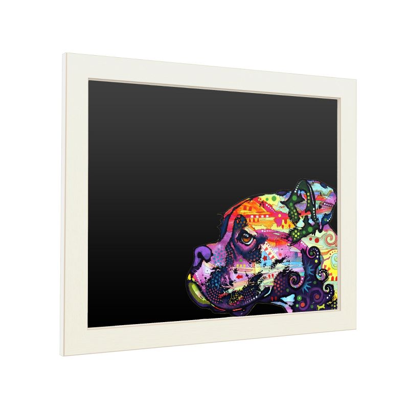 Trademark Fine Art Functional Chalkboard with Printed Artwork - Dean Russo 'Profile Boxer' Chalk Board Wall Sign, 2 of 6
