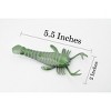 Eurypterida, Sea Scorpions, Extinct Arthropods, Museum Quality, Rubber, Hand Painted, Realistic Toy Figure, Model, Kids,  5 1/2 Inches.  CH431 BB109 - 2 of 4