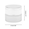 Unique Bargains Frosted Glass Dispensing Bottle for Bathroom 1 Pc - 4 of 4