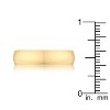 Slickblue Contemporary 5mm Wedding Band - Unisex Stainless Steel, Rose Gold/Gold/Silver, Sizes 5-14 - 4 of 4