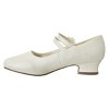 Josmo Girls Flower Mary Jane Dress Shoes. (Little Kids/Big Kids). - 3 of 4