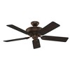 Hunter 52" Italian Countryside Lighted Ceiling Fan Cocoa Finish with Aged Barnwood/Cherried Walnut Blades - 3 of 4