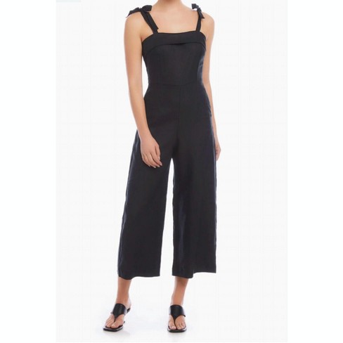 Women s Paloma Tie Strap Linen Jumpsuit Fifteen Twenty Target
