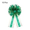 Unique Bargains Christmas Wedding Gift Wrapping Large Pull Bow 10 Pcs - 3 of 4