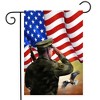 Briarwood Lane Everyday Garden Flag 12x18 For Outdoor Saluting Soldier Garden Flag Flags For Outside - 2 of 3