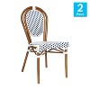Alamont 2pk Commercial Thonet Stacking Chairs - 2 of 4