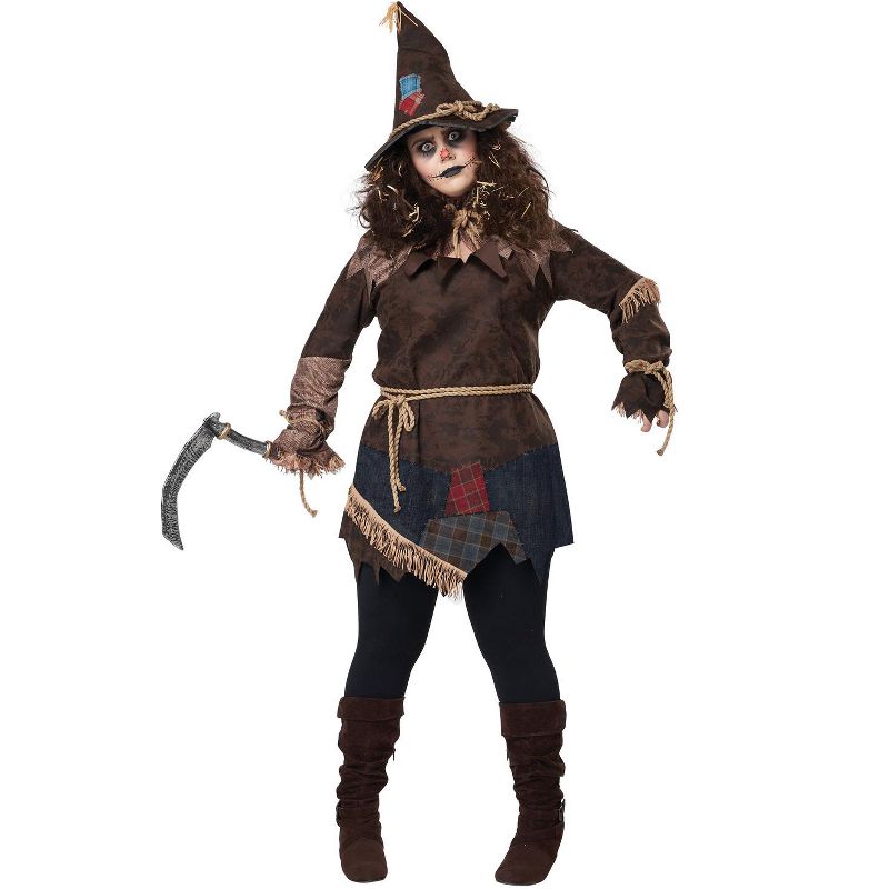California Costumes Creepy Scarecrow Women's Plus Size Costume, 1 of 3