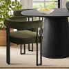 5 Piece Dining Set for 4,Extendable Wood Dining Table with 4 Upholstered Velvet Dining Chairs with Arm for Dining Room,Kitchen-Maison Boucle - 4 of 4