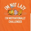 Boys' - Garfield - Not Lazy Short Sleeve Graphic T-Shirt - 2 of 4