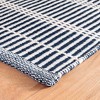 Annie Selke - Dash & Albert Marlo Navy Handwoven Indoor/Outdoor Rug - 3 of 4