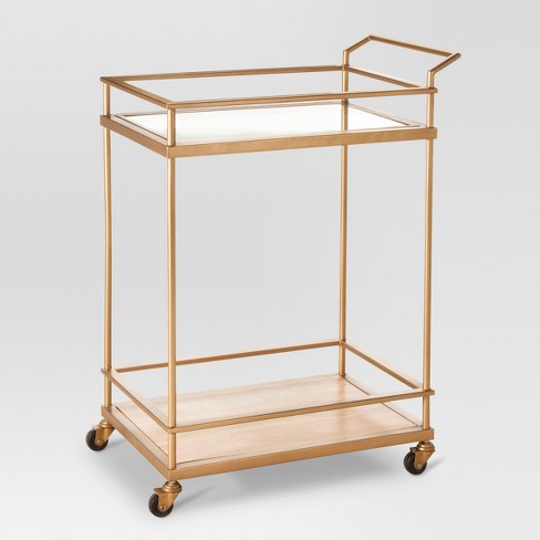 gold bar cart target