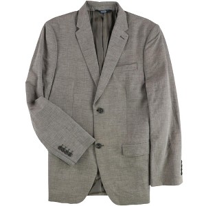 Perry Ellis Mens End On End Two Button Blazer Jacket - 1 of 2