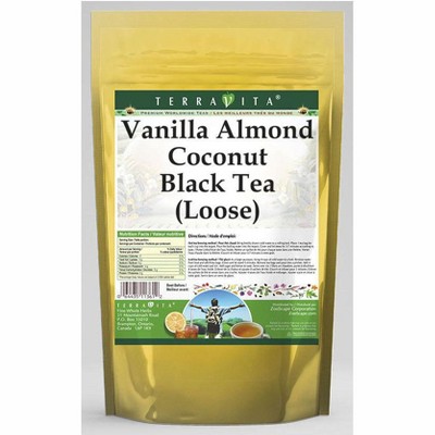 TerraVita Vanilla Almond Coconut Black Tea (Loose) (8 oz, ZIN: 537623, 1-Pack)