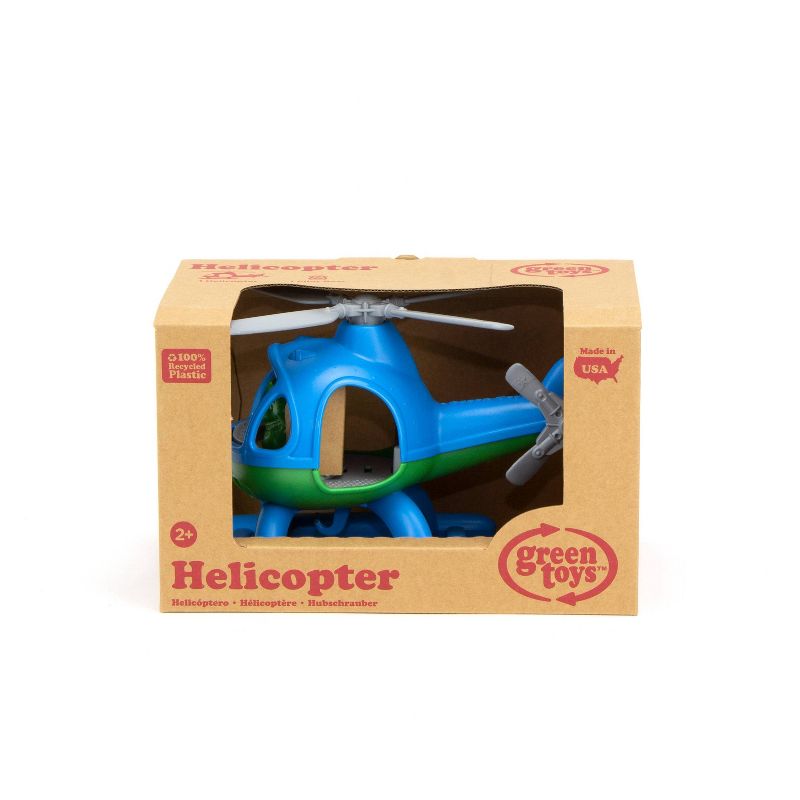 Green Toys Helicopter - Blue/Green, 4 of 8