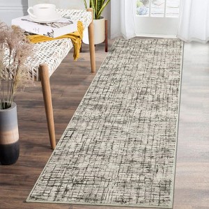 Modern Abstract Area Rugs Non-Slip Non-Shedding Soft Accent Rugs for Living Room Bedroom - 1 of 4