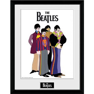 Abysse - Abysse - The Beatles - Yellow Submarine Group Framed Poster - 1 of 1