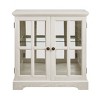 NicBex Bookcases for Living Room 4-tier 31.5" W Glass Display Cabinet Storage Bookcase Collectors Showcase with Flip-up Glass Doors for Office - 2 of 4