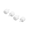 Unique Bargains Cylinder Bubble Air Stone Airstone for Fish Tank Aquarium 0.9" Dia White 4 Pcs - 3 of 3
