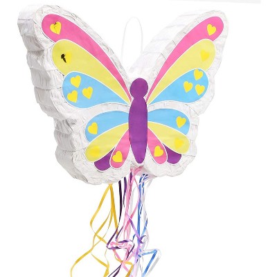 butterfly supplies target decorations pinata string pull birthday panda shower baby 5x13 fairy theme spring garden