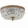 Crystorama Lighting Ceiling Mount 3 - Light Flush Mount in  Olde Brass - 2 of 4