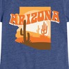 Girls' - Instant Message - Arizona Desert Fitted Short Sleeve Graphic T-Shirt - 2 of 4