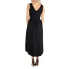 24seven Comfort Apparel Womens Sleeveless High Low Dress - 3 of 4