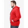 KingSize Men's Big & Tall Fleece Pullover Hoodie Big - 4 of 4
