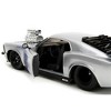 1970 Ford Mustang Boss 429 Silver Metallic "Highway Drag - Drag Trooper" "Bigtime Muscle" Series 1/24 Diecast Model Car by Jada - 3 of 4