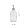 Unique Bargains Durable Cylinder Glossy Soap Dispenser 1 Pc - 4 of 4