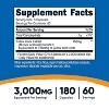 Nutricost Yellow Dock Extract (3,000mg Equivalent) 180 Capsules - Yellow Dock Root Extract, Vegan, GMO-Free, Gluten-Free, 60 Servings - 2 of 4