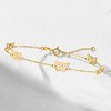 Pure Collection by Ross-Simons Italian 14kt Yellow Gold Butterfly Station Bracelet Size 7 - 2 of 4