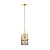 Artcraft Lighting Burford 1 - Light Pendant in  Brass/Black - 4 of 4
