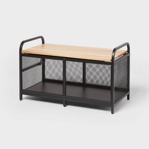 Metal Storage Bench - Brightroom™ - 1 of 3