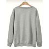Merry Sweatshirts for Plus Size Women Coffee Baggy Sweater Kinda Day Oversized Casual Crewneck Tops Fall Outfits for Women - 2 of 3