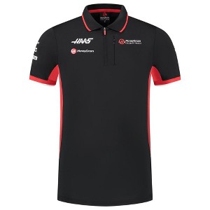 Haas Racing F1 2024 Men's Team Fitted Polo Shirt - 1 of 4