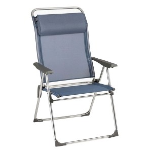Lafuma ALU CHAM XL Adjustable Ergonomic Reclining Outdoor Folding Chair, Backrest with Lumbar Support, 5 Reclining Positions, Ocean - 1 of 4