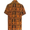 LA LEELA Men's Vacation Hawaii Shirts Hawaiian Shirts Tropical Floral Beach Shirts Casual Short Sleeve Button Up Shirt Men - 2 of 2