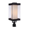 Craftmade Lighting Hayner 1 - Light Post Light in  Midnight - 3 of 4