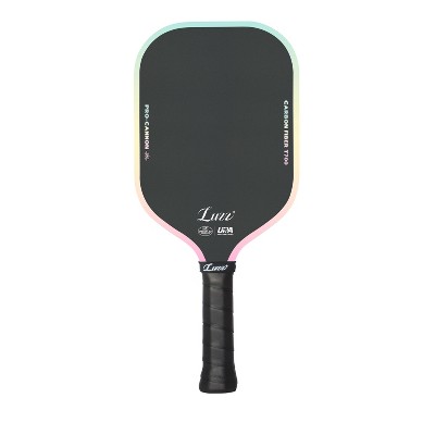 LUZZ Pro Performance Pickleball Paddle Thermoformed T700 Carbon Fiber for Max Spin & Power High-Traction Surface & Composite Core