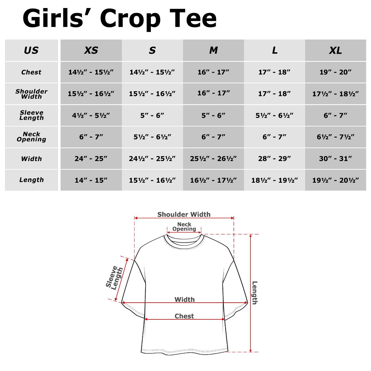 Girls KPop Demon Hunters Huntrix Collage Stars Cropped T-Shirt - thumbnail 5