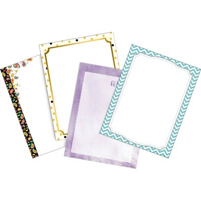 2pk Dots Let's Write! Decorative Computer & Writing Paper - Barker ...