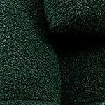 teddy velvet | dark green