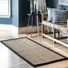 Nuloom Larnaca Seagrass Herringbone Indoor Area Rug - 2 of 4