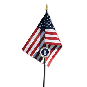 Allied Flag 30 Inch Tall American Cemetary Flag - Officially Licensed - 1 of 3