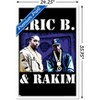 Trends International Eric B. & Rakim - Gold Chains Framed Wall Poster Prints - 3 of 4