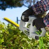 Earthwise 17 Inch Corded Electric Plug-In Hedge Trimmer with 2.8 Amp Motor and Cord Retention Design for Patio, Lawn, and Garden, Gray - 2 of 4