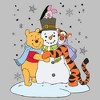 Womens Winnie the Pooh Snowman and Friends Hug T Shirt - 2 of 4
