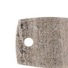 10" Medium Beige Marble Earthy Tones Charcuterie Tapas Cheese Fruit Serving Board - 3 of 4